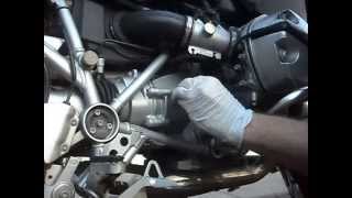 Gearbox oil change for BMW R1200GS [upl. by Zigmund262]