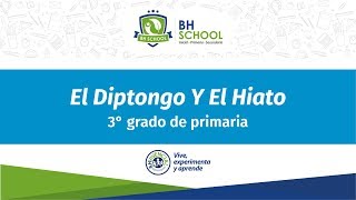 El Diptongo y El Hiato  3er grado de Primaria [upl. by Sivek]