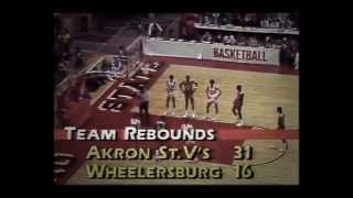 Wheelersburg vs Akron St Vincent 2nd Half  1984 AA Ohio Championship [upl. by Velma]