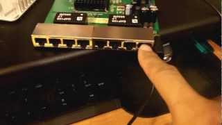 8 Port Gigabit Ethernet Switch Repair [upl. by Carie]