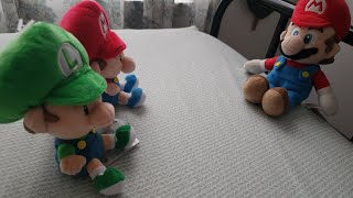 SGB Reaction Mario reacts to REMASTERED64 Stupid Mario Kart [upl. by Odelle674]