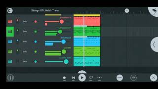 How To Make STRINGS OF LIFE by Mr Thela  FL STUDIO MOBILE [upl. by Uyekawa]