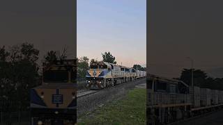 Long Island Steel Train speeding through Baxter bound for City trains [upl. by Bose]