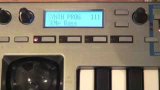 Novation XioSynth 25 Part Two Lots Of Synth Bass All Up In Your Face [upl. by Aizirtap]