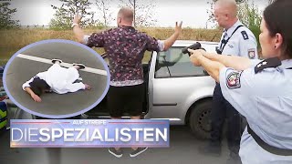 Frau überfahren amp mehr Irrer Einsatz für die Autobahnpolizei  Die Spezialisten  SAT1 [upl. by Bywoods]