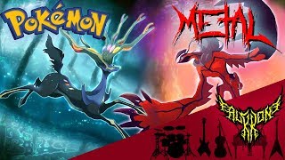 Pokémon X amp Pokémon Y  Battle Xerneas  Yveltal  Zygarde 【Intense Symphonic Metal Cover】 [upl. by Jarlath33]