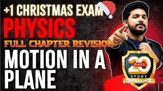 Plus One Physics Christmas Exam  Motion in a Plane  Chapter 3  Exam Winner 1 [upl. by Gil]