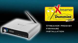 Xtreamer prodigy firmware installation [upl. by Yelsnik]