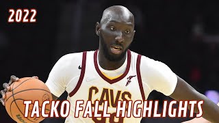 Tacko Fall  NBA Cleveland Highlights 20212021 season [upl. by Nwahsak]