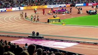 Caster Semenya wins the womens 800m final  London 2017 world championships [upl. by Alviani]