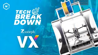 Tech Breakdown  ZMorph VX Multitool 3D Printer [upl. by Beach]