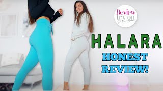 HALARA Pants amp Cropped Hoodies Honest Review amp Try On Haul [upl. by Myrtice]