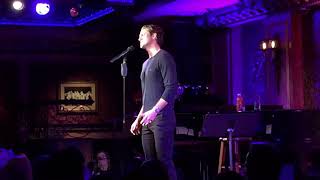 Aaron Tveit  Feinstein’s 54 Below 1162019 quotI Miss The Mountainsquot Next To Normal [upl. by Zawde902]