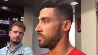 Ian Desmond called Rangers 1311 win Tuesday won of best games of career [upl. by Thaddus]