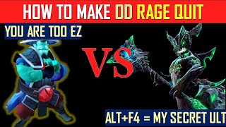 Storm Spirit vs OD  How to make OD RAGE QUIT Dota 2 [upl. by Ariat]