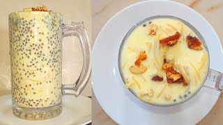 custard falooda custard powder recipe for this summer  iftar recipe [upl. by Einafit]