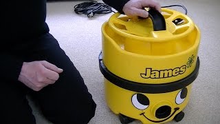 Numatic James JVP180 Vacuum Cleaner Demonstration amp Review [upl. by Launame]