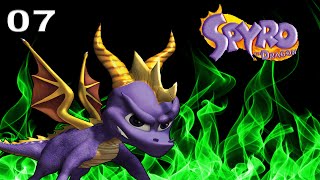 Spyro the Dragon 120 Walkthrough HD  Part 7 Peace Keepers Home [upl. by Tioneb]