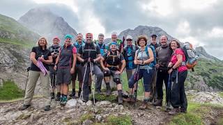 Alpenüberquerung auf dem E 5 von Oberstdorf nach Meran [upl. by Akinwahs323]