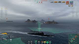 Atago B 201K Damage 7 Kills intens Dodging but still lose [upl. by Silsbye354]