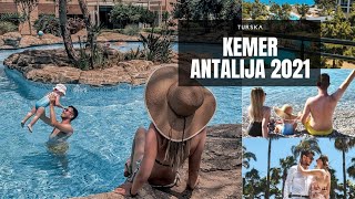 KEMER TURSKA LETO 2021  TRAVEL VLOG [upl. by Tacy]