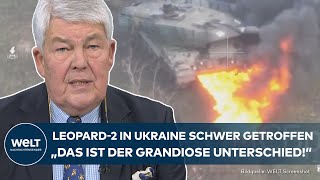 PUTINS KRIEG Russland prahlt mit Zerstörung von Leopard2 an Front  doch Ukraine hat einen Vorteil [upl. by Thetos]