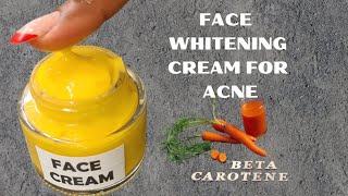 Beta Carotene Face Cream For Hyperpigmentation amp Acne facecream acne carotenoids [upl. by Kristin]