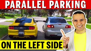 How to PARALLEL PARK on LEFT SIDE [upl. by Dibrin]