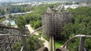 Boss Front Seat onride HD POV Six Flags St Louis [upl. by Urias]