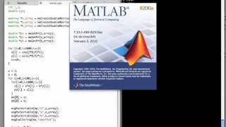 C to Matlab [upl. by Ritter]