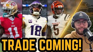 Steelers Searching for WR Trade  Three Names Top List [upl. by Niwre]