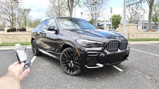 2022 BMW X6 M50i Start Up Exhaust Test Drive POV and Review [upl. by Sirraf74]