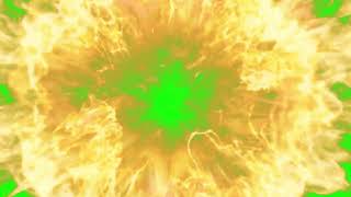 Explosion Green Screen  Fire Effect  Video Background Chroma Key  Pantalla Verde [upl. by Hewie66]