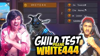 White444 Guild Test Prank on streamer⚡ what happen next  Laka Gamer [upl. by Tolkan]