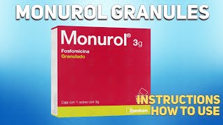 Monurol granules how to use How and when to take it Who cant take Monurol [upl. by Adnopoz]