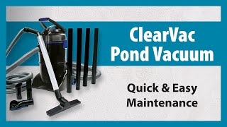 The Pond Guy® Product Video – ClearVac™ Pond Vacuum – How to Clean a Pond [upl. by Annasus]