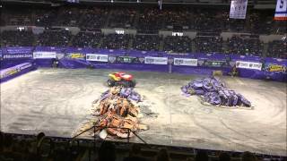 Monster Jam 2015 Nassau Coliseum [upl. by Amorette]