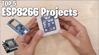 TOP 5 ESP8266 NodeMCU PROJECTS  Maker Tutor [upl. by Notsgnal999]