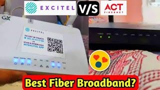 Detailed Information of Excitel FIBER and ACT FIBER with Chat GPT🤩😱 [upl. by Bax]