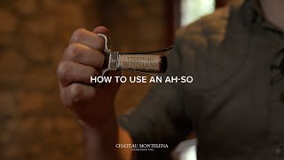 How To Use an AhSo Wine Opener [upl. by Annovoj846]