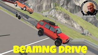 BeamNG Drive  Bagtrailer Air bag suspension trailer [upl. by Neelyhtak]