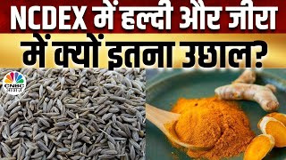 Commodity Market  NCDEX पर जीरे में लौटी खरीदारी क्या हल्दी में निवेश होगा शुभ  Spices [upl. by Atcliffe]