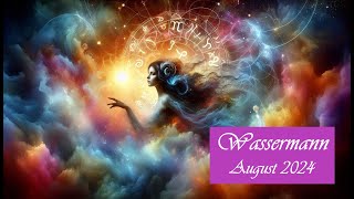 🔮✨♒Wassermann August 2024  Wiedergeburt in die Seelenverbindung ♒✨🔮 tarotgratis wassermann [upl. by Herminia]