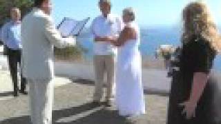 Vicki and Greg Wedding in Greece [upl. by Berliner283]