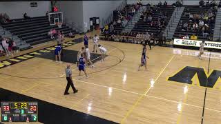 Winterset High School vs Van Meter High School Womens Varsity Basketball [upl. by Melcher]