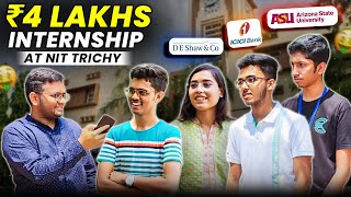 NIT Trichy Placements 2024  How to get a Job in 2024  NIT Trichy Review [upl. by Boser]