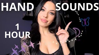 ASMR  1 ORA DI HAND SOUNDS MOUTH SOUNDS amp HAND MOVEMENTS [upl. by Dnesnwot339]