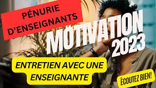 Enseigner au Québec  Entrevue de Motivation 2023 Faites le Grand Saut [upl. by Kittie]