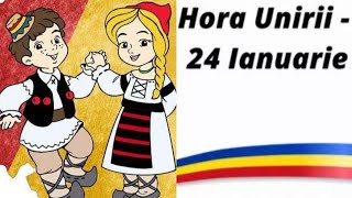 🇷🇴 HORA UNIRII  Cântec Patriotic  Hai Să Dăm Mână Cu Mână🇷🇴 👭👬 [upl. by Petite]