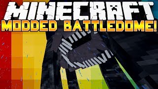 Minecraft Modded Battle Dome  TEAM KILLING  Morph Mod  Part 12 [upl. by Irwinn]